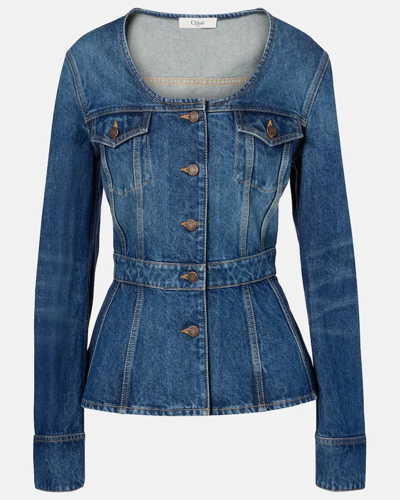 Chloé Chloé Jeansjacke Blau