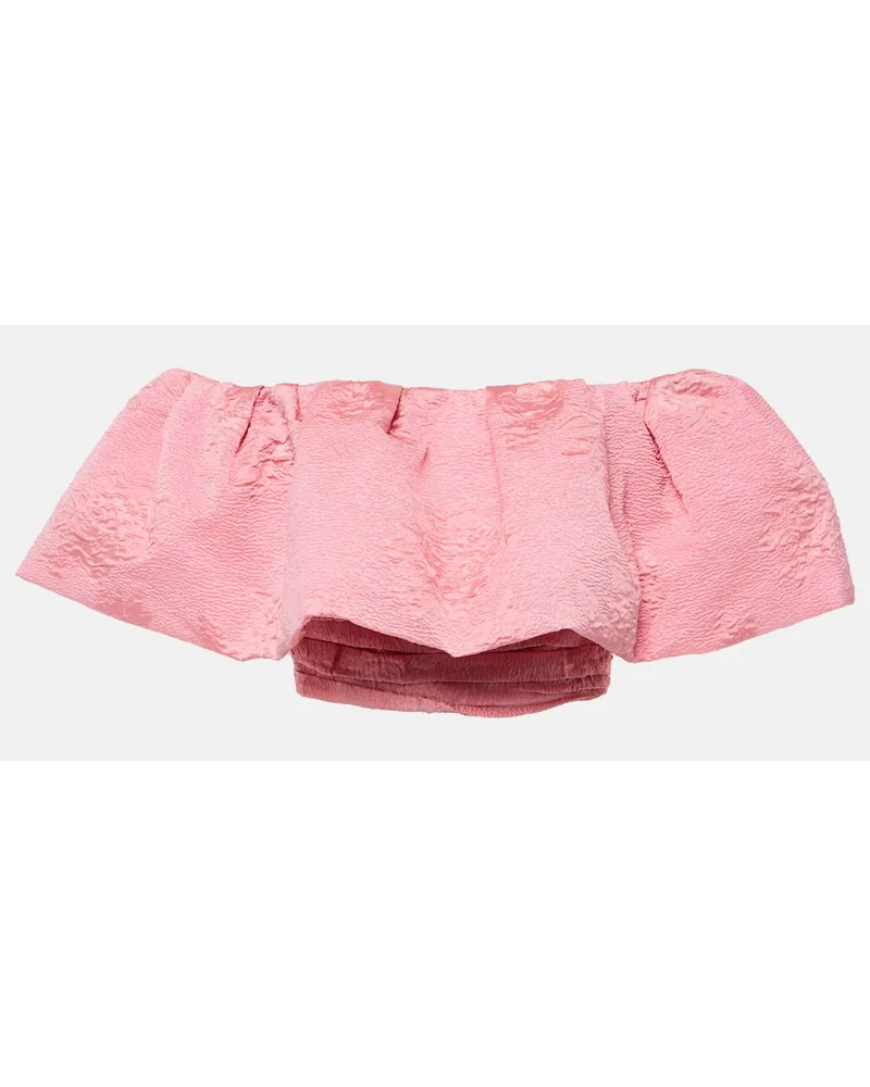 Rebecca Vallance Cropped-Top Zelie Pink