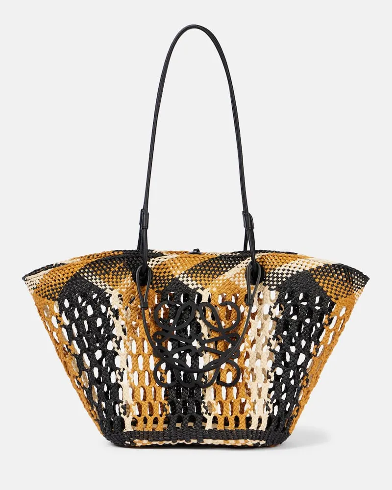 Loewe Paula's Ibiza Tote Anagram Medium Multicolor