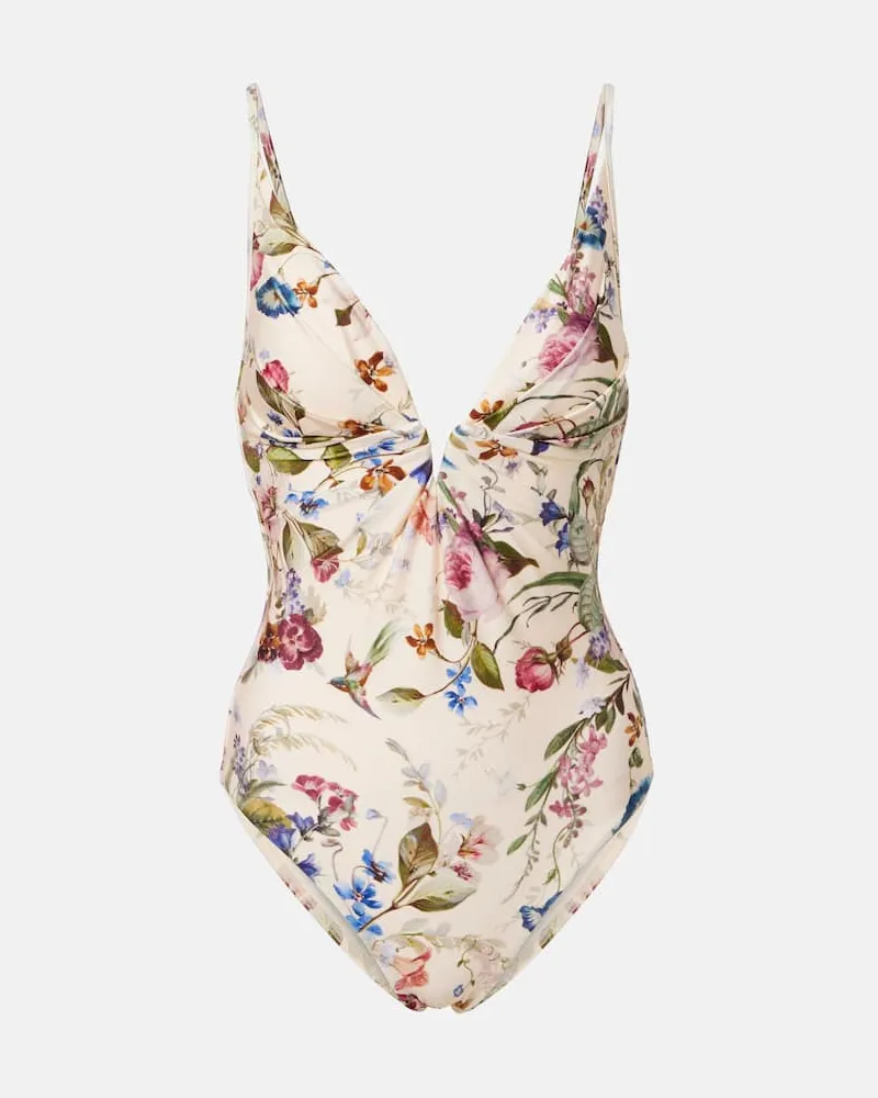 Zimmermann Badeanzug Patience Beige