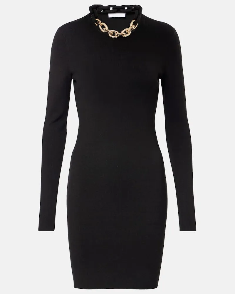 Paco Rabanne Minikleid Schwarz