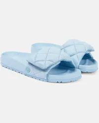 Birkenstock Pantoletten Sylt aus Leder Blau