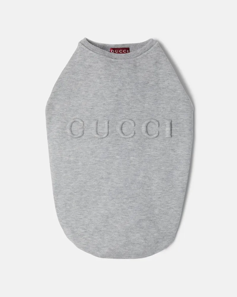 Gucci Pullover für Hunde Grau
