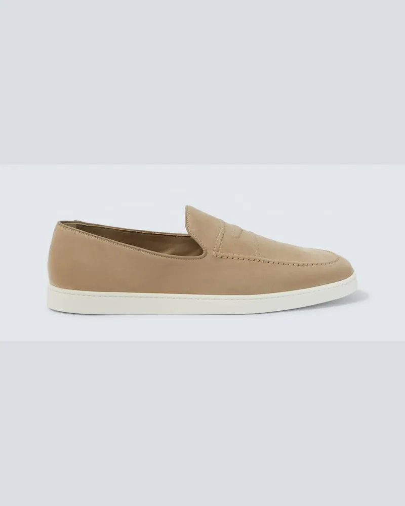 Church's Loafers Peebles aus Veloursleder Beige