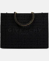 Givenchy Shopper G-Tote Medium aus Canvas Schwarz