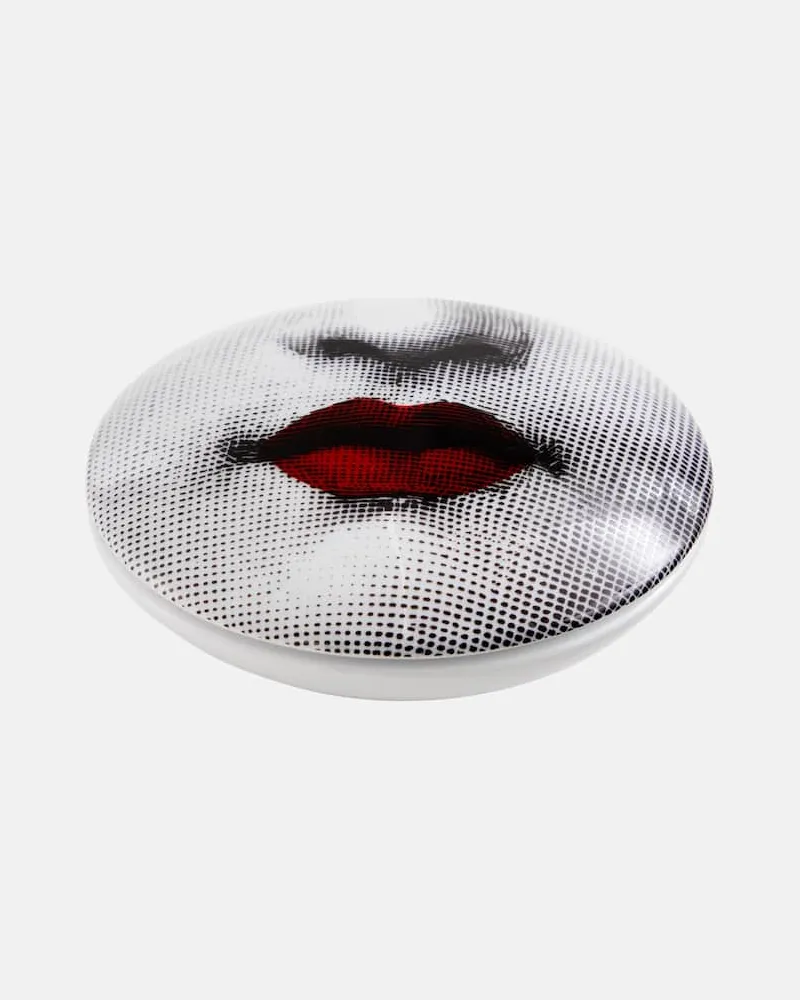 Fornasetti Aufbewahrungsdose Tema e Variazioni Multicolor