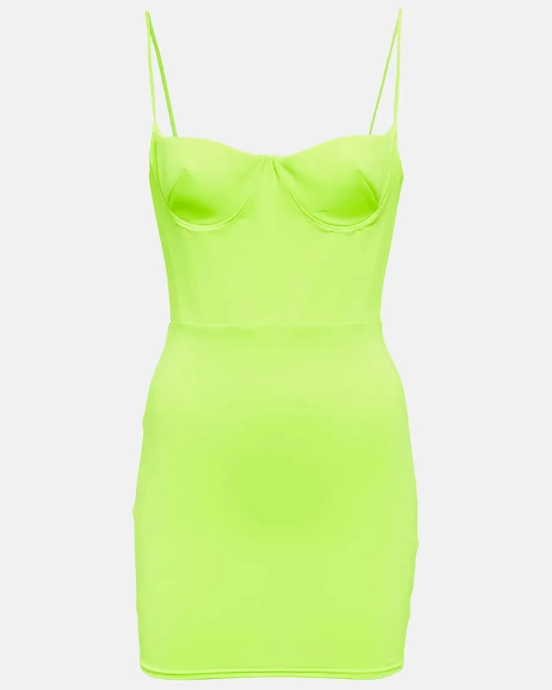 Alex Perry Minikleid Clay Grün