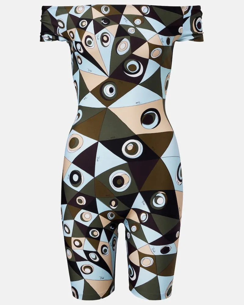 Emilio Pucci Jumpsuit Occhi Multicolor