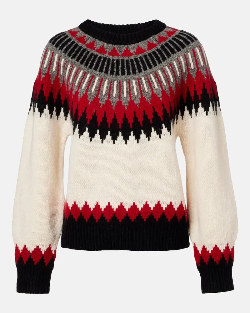 Ralph Lauren Pullover aus Wolle und Kaschmir Weiß