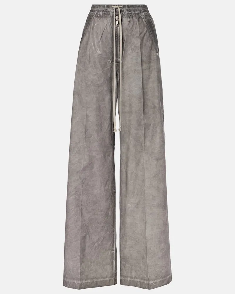 Rick Owens Weite Hose Geth aus Baumwolle Grau