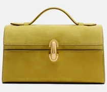 Henkeltasche Symmetry aus Veloursleder