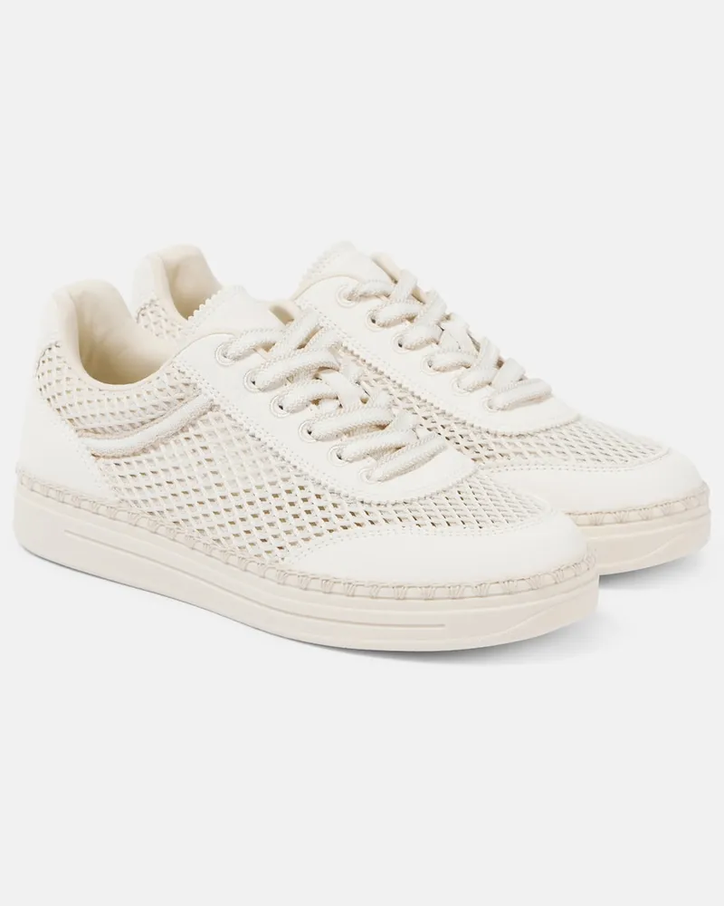 Jimmy Choo Sneakers Rimini mit Leder Neutral