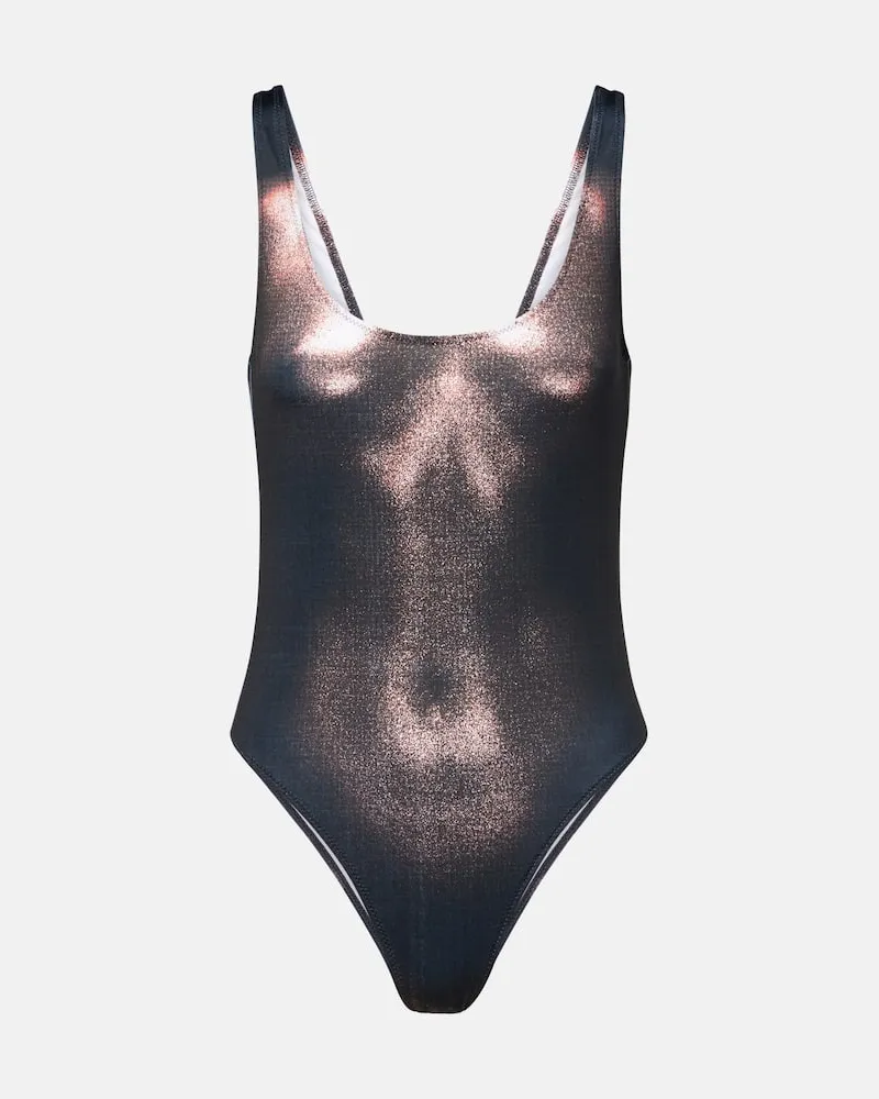Jean Paul Gaultier Body aus Jersey Multicolor