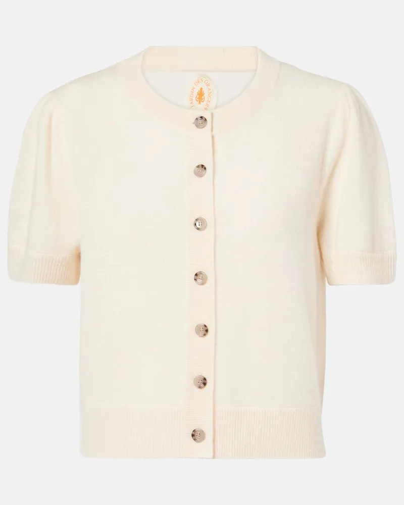 Jardin des Orangers Cardigan aus Kaschmir Beige