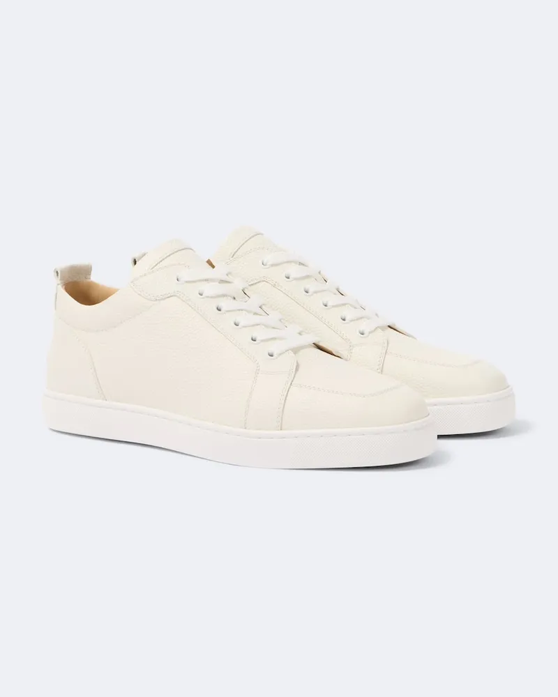 Christian Louboutin Sneakers Rantulow aus Leder Weiß