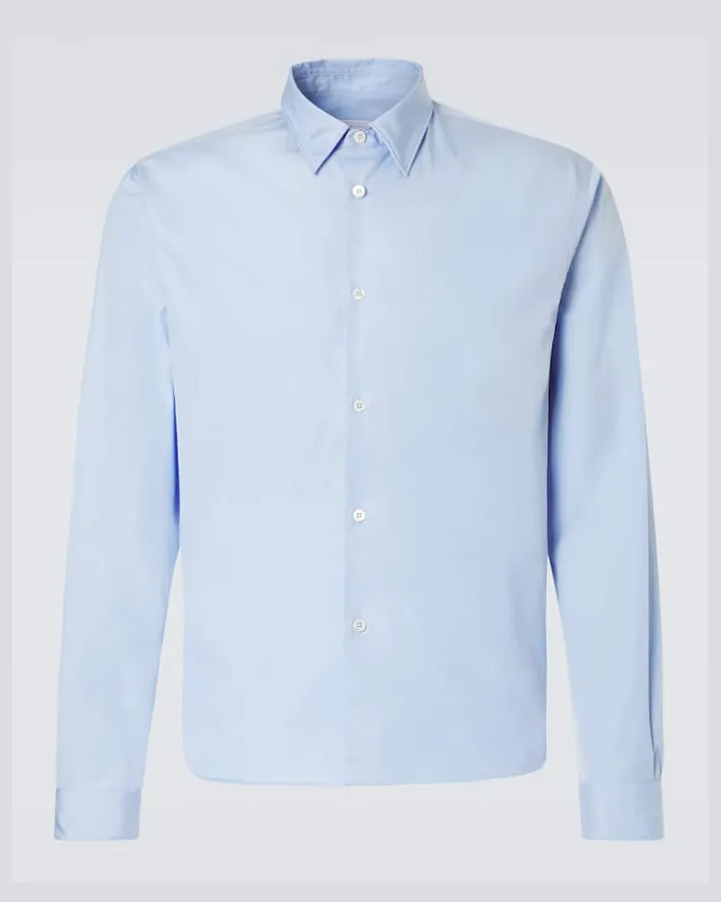 Prada Hemd aus Baumwolle Blau