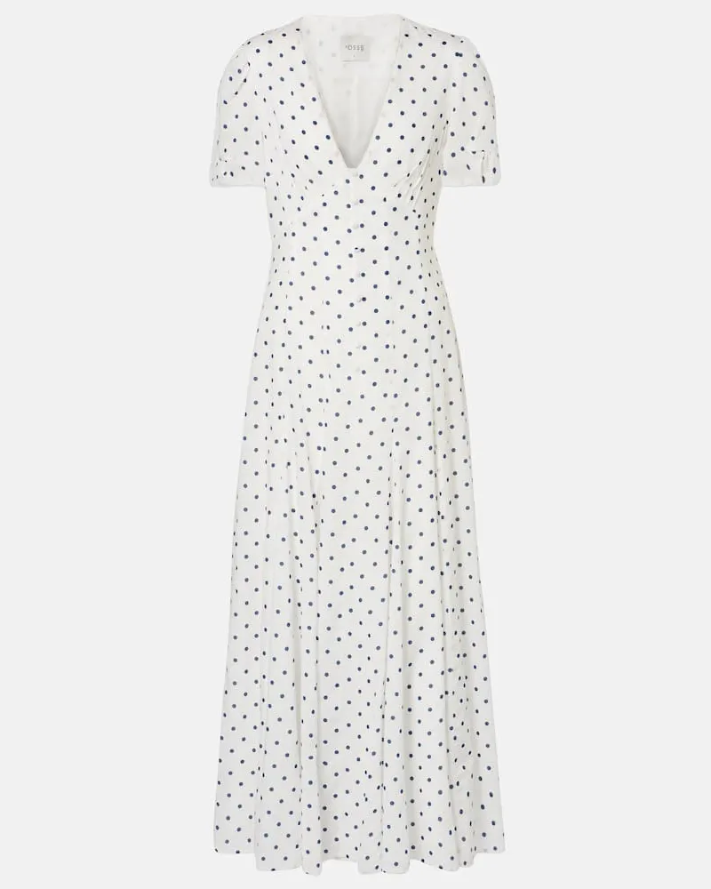 Posse Maxikleid Paloma Blau