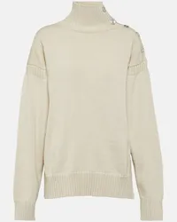 Jil Sander Pullover aus Wolle Nude