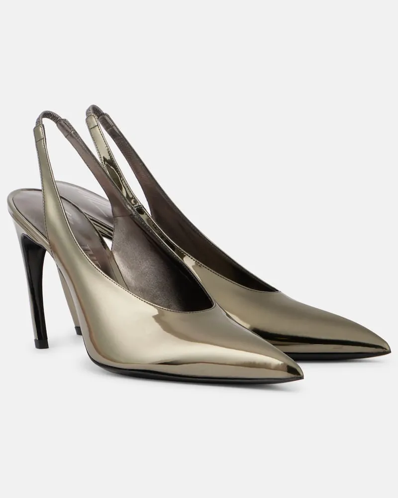 ATTICO Slingback-Pumps Viper 95 Grau