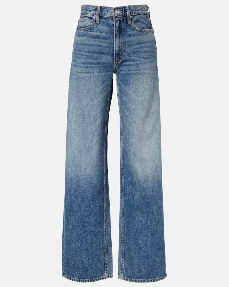 SLVRLAKE Wide-Leg Jeans Cassie Blau