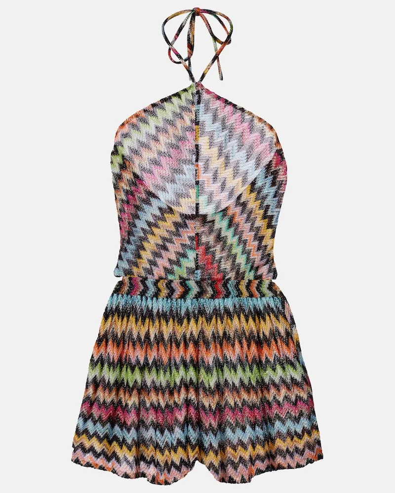 Missoni Playsuit aus Lamé Multicolor