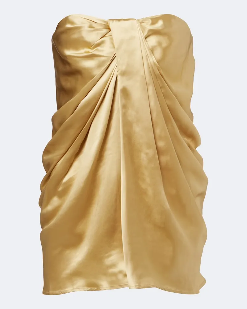 TOVE Bustier-Top Eden aus Satin Gold