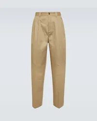 Maison Margiela Gerade Hose Beige