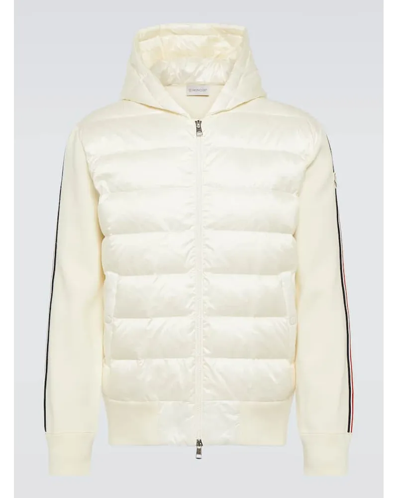 Moncler Kapuzenjacke Weiss