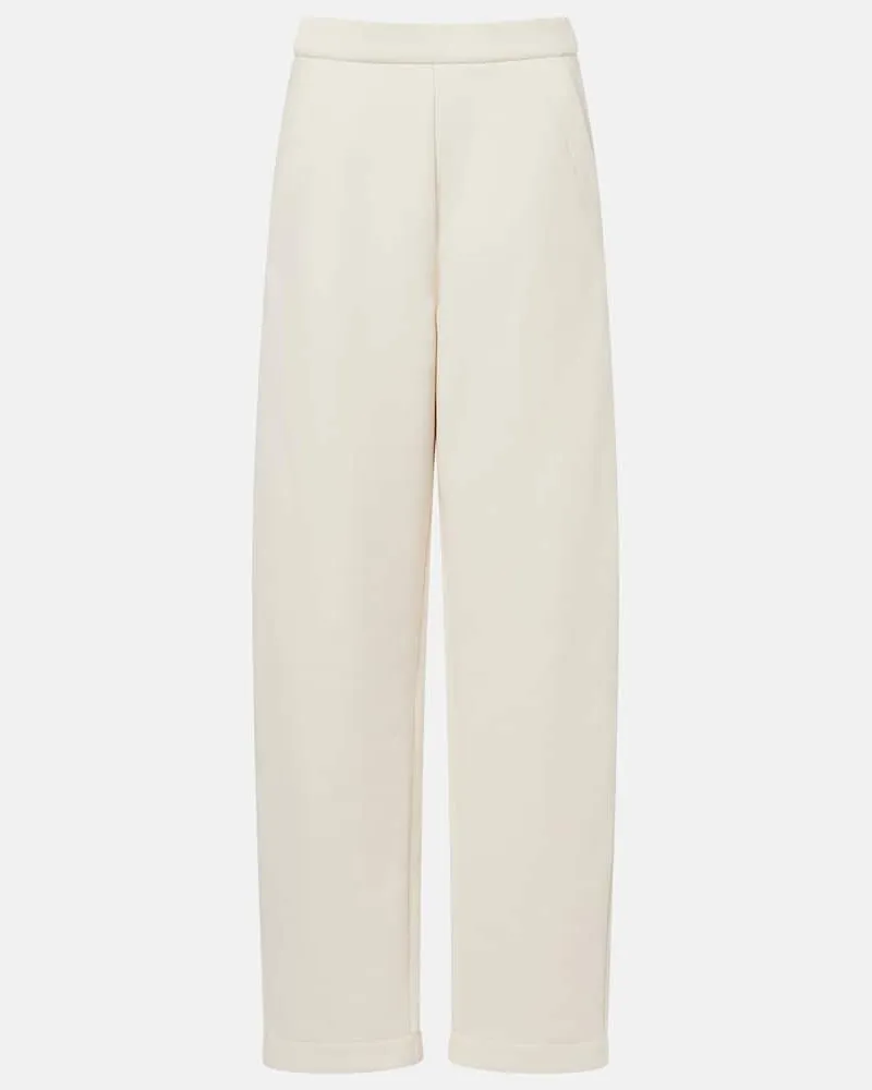 Max Mara Jogginghose Dente Weiß