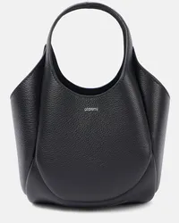 COPERNI Bucket-Bag Swipe Mini aus Leder Schwarz