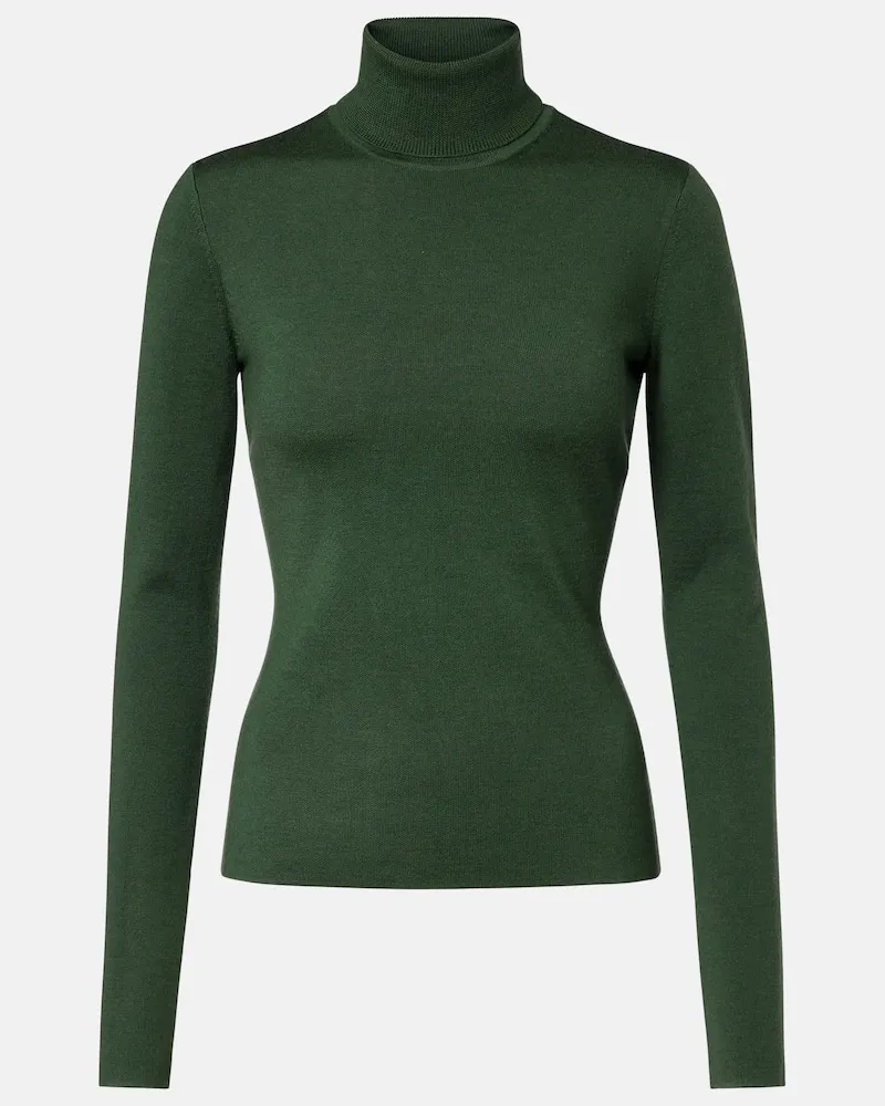 Gabriela Hearst Pullover May aus Wolle, Kaschmir und Seide Grün