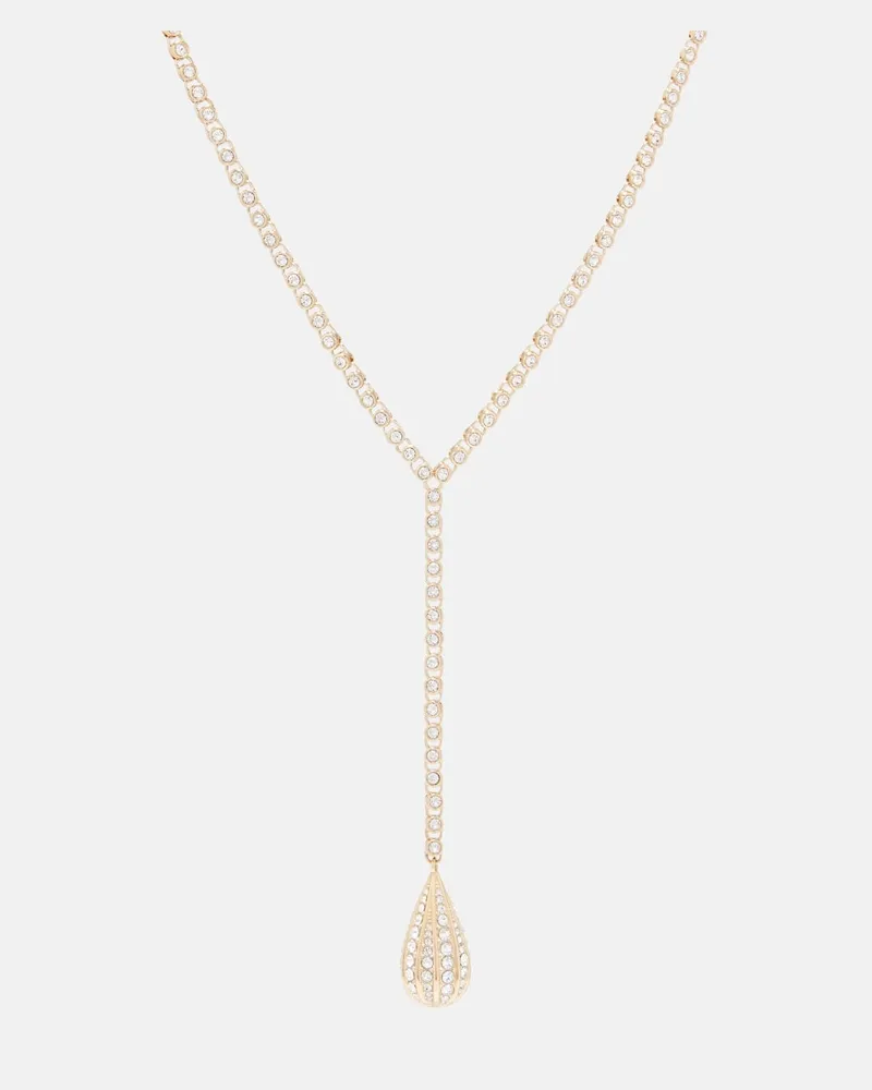 Valentino Garavani Halskette Poétique Des Gouttes mit Swarovski®-Kristallen Gold