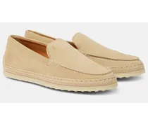 Espadrilles aus Veloursleder