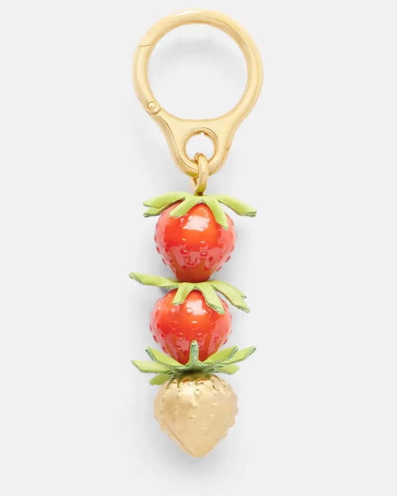 Loewe Taschenanhänger Strawberry Rot