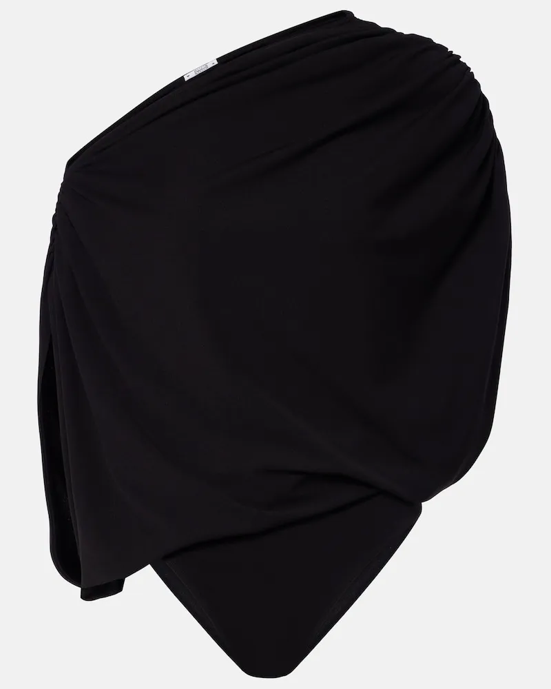 Wolford Off-Shoulder-Body Schwarz