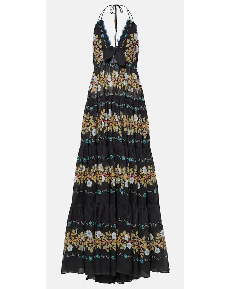 Etro Robe aus Baumwolle Schwarz