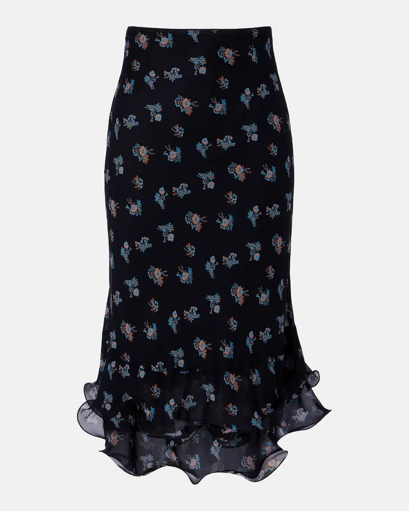 Dorothee Schumacher Midirock Airy Daydream Blau