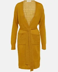 Max Mara Cardigan Gabon aus einem Mohairgemisch Orange