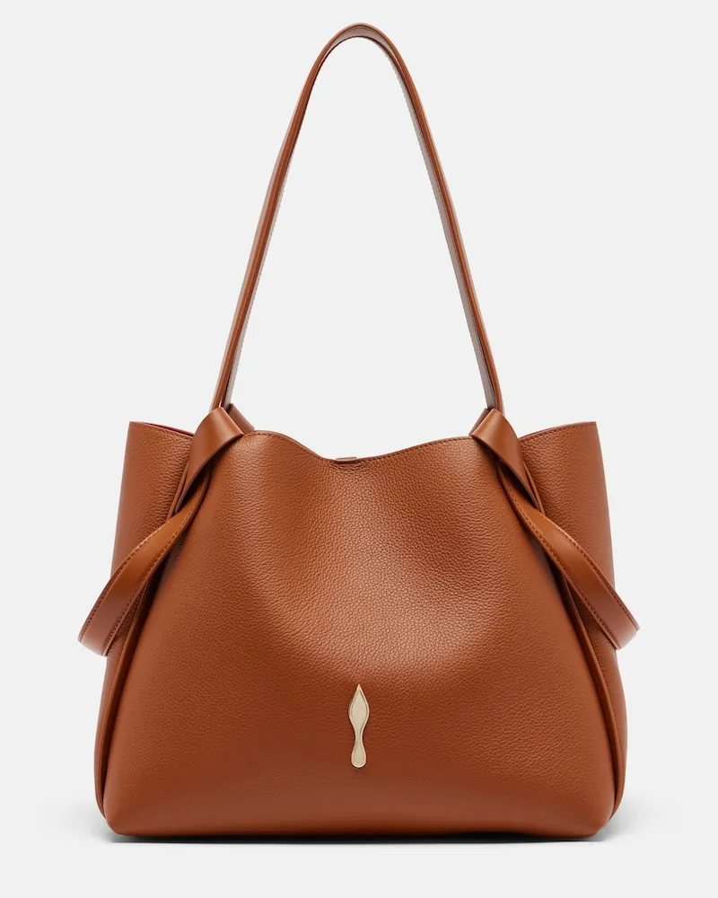 Christian Louboutin Tote Bettina Small aus Leder Braun