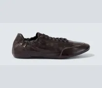 Sneakers Collapse aus Leder