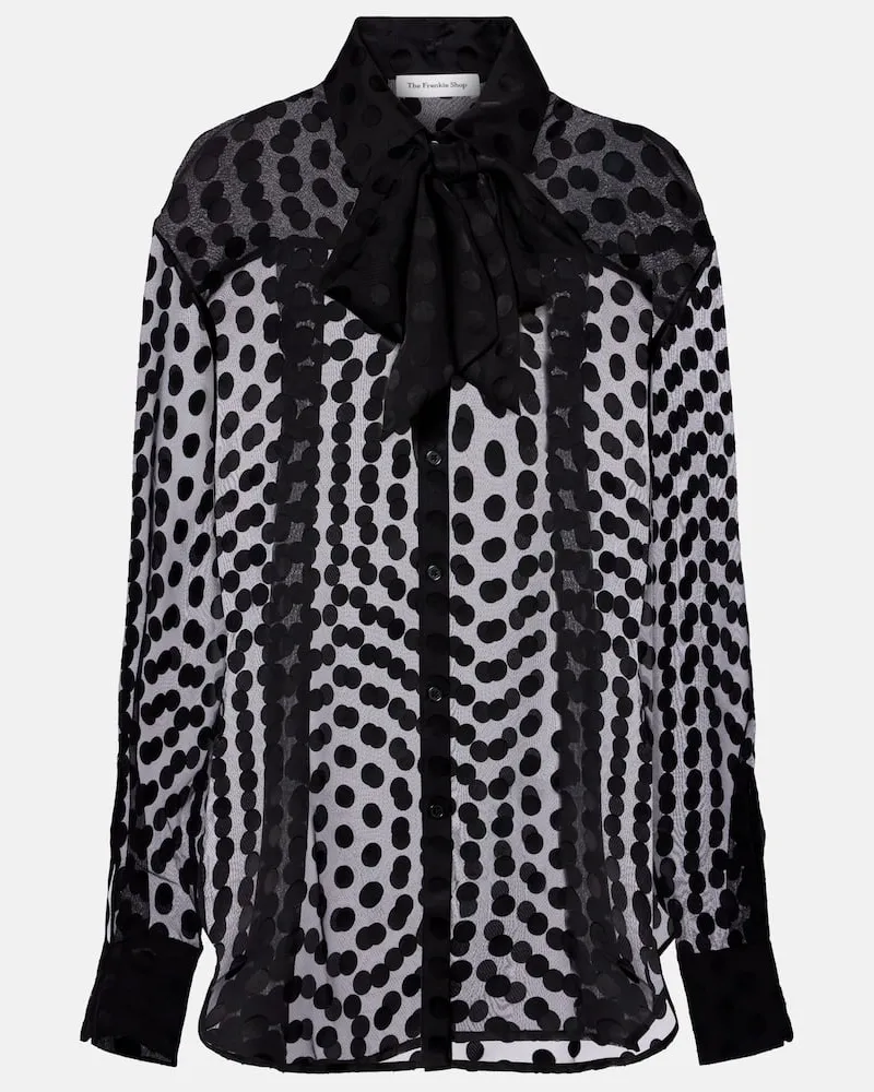 FRANKIE Shop Hemd Peri Schwarz