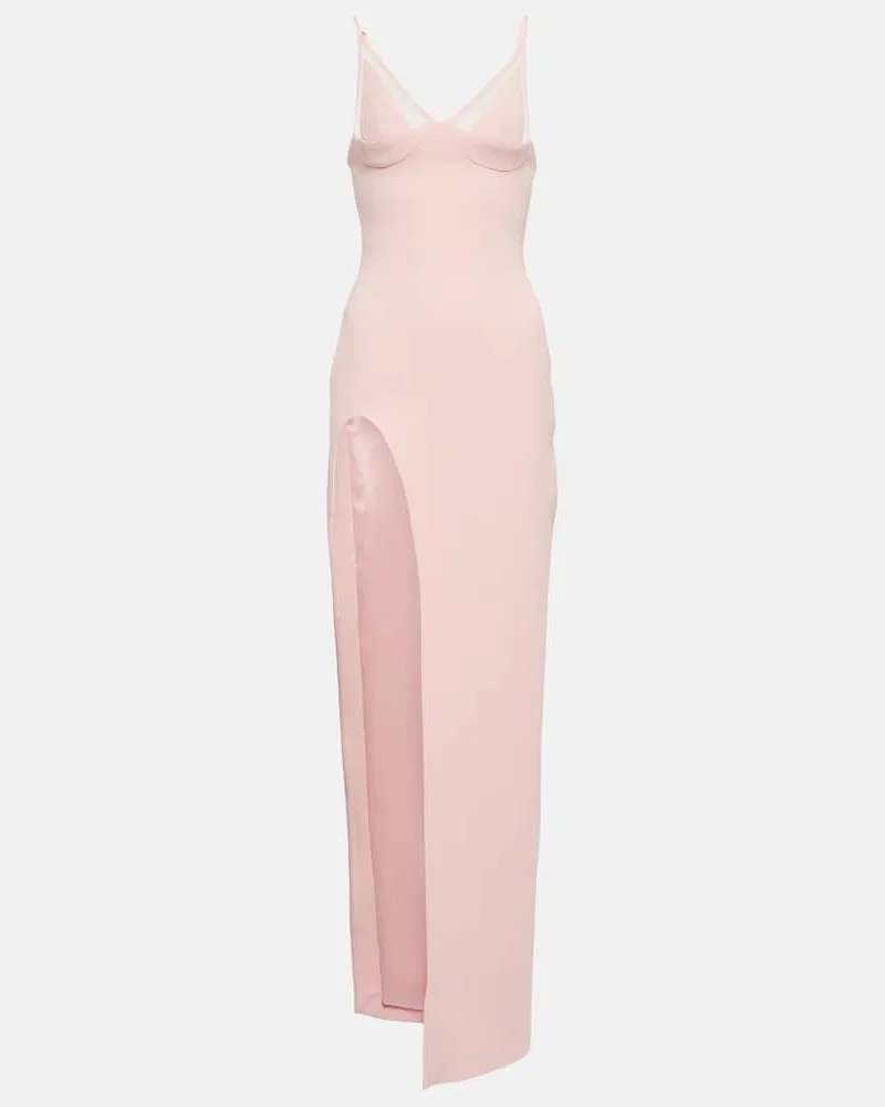 David Koma Maxikleid Pink