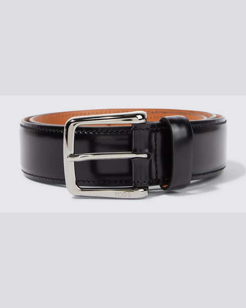 TOD'S Gürtel aus Leder Schwarz
