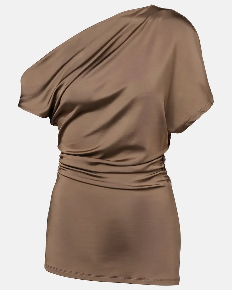 TOVE Top Edel aus Jersey Braun