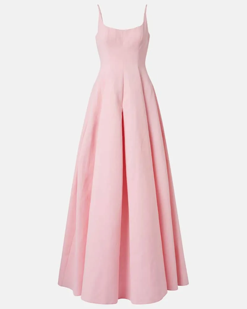 STAUD Robe Joy Rosa
