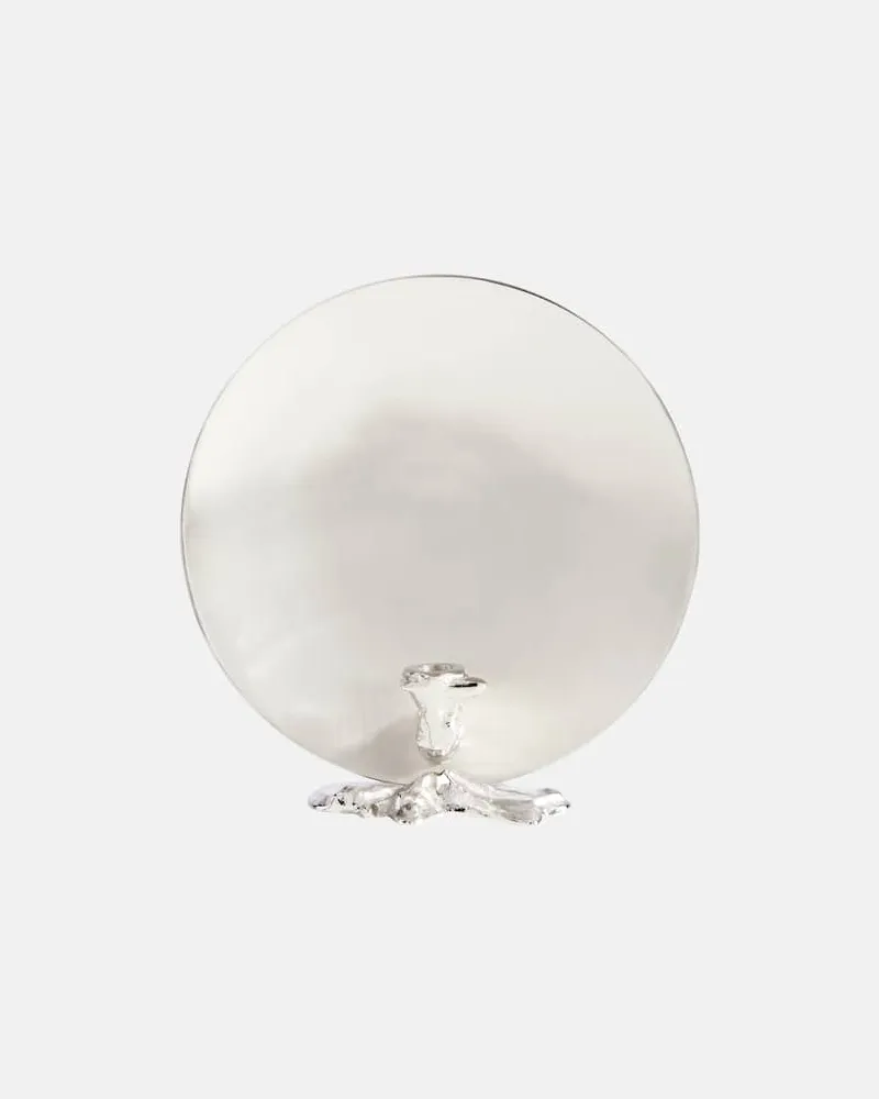 POLSPOTTEN Kerzenständer Spherical Drip by Pascal Smelik Silber