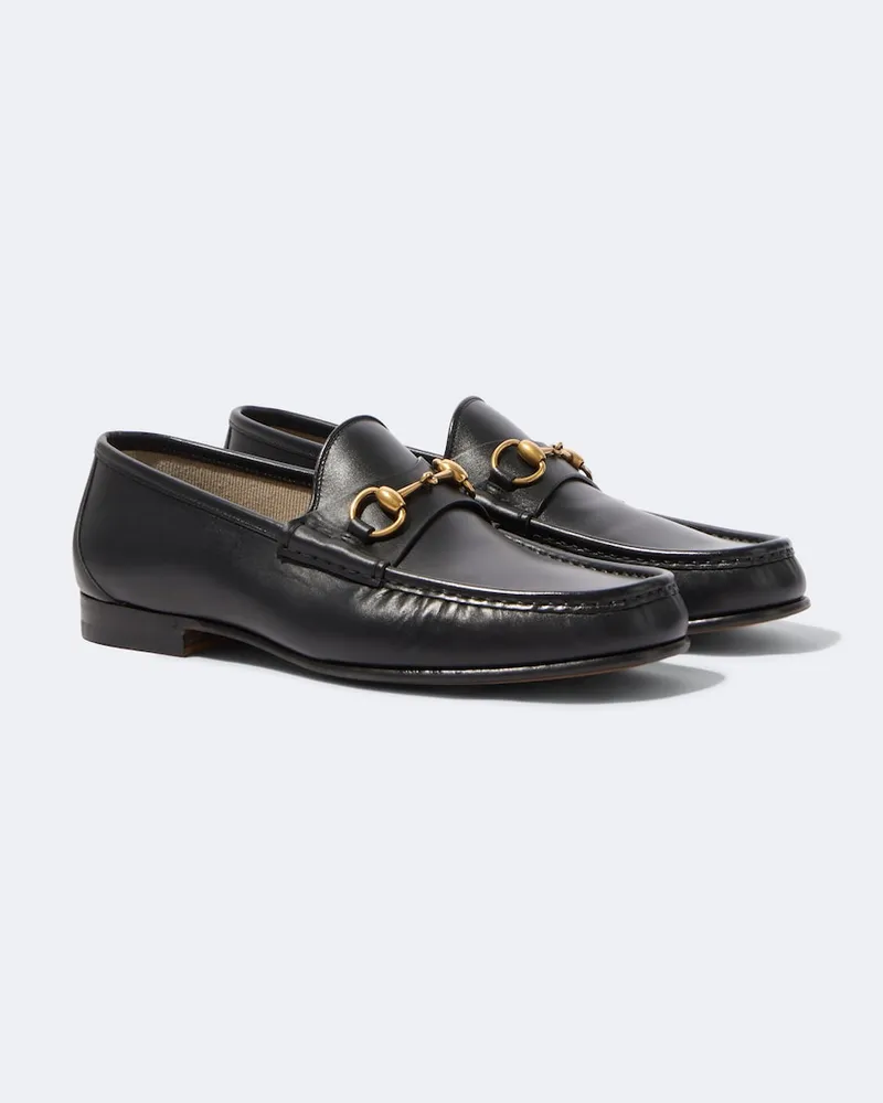 Gucci Loafers Horsebit 1953 aus Leder Schwarz