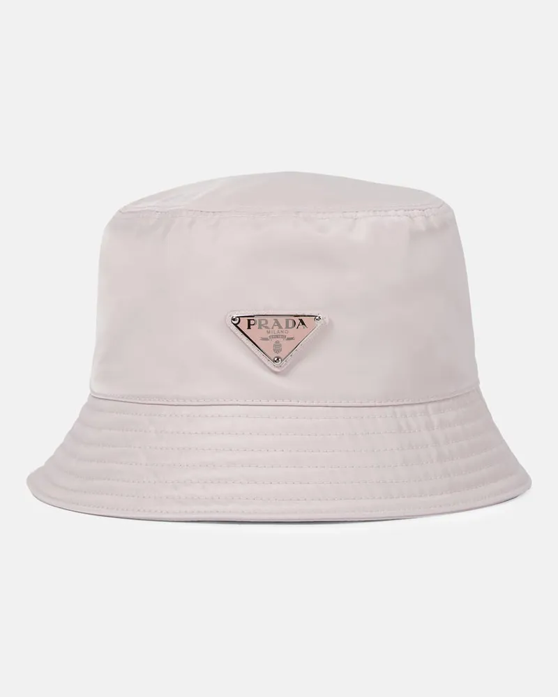 Prada Hut aus Nylon Rosa