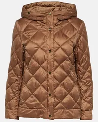 Max Mara The Cube Wendbare Daunenjacke Braun