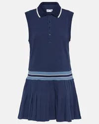 The Upside Tennis Kleid Chelsea aus Baumwolle Blau